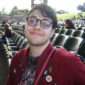 Everett Delp ’29 at a concert.