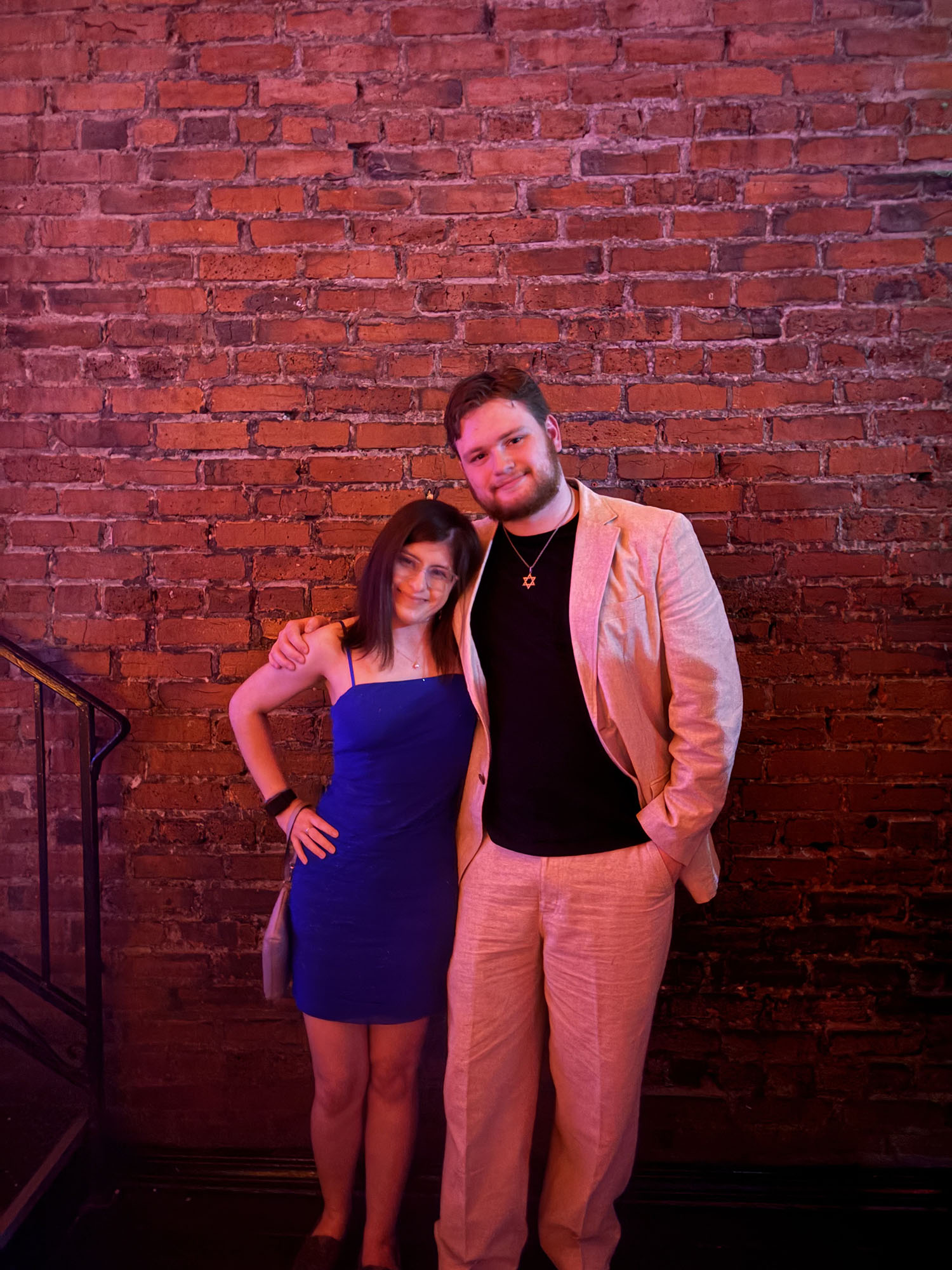 Andrew Spry ’29 and his partner.