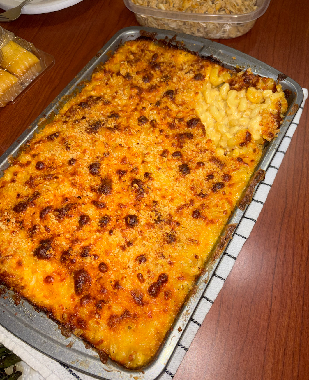 Baked mac and cheese by Makiyah Smith ’28.