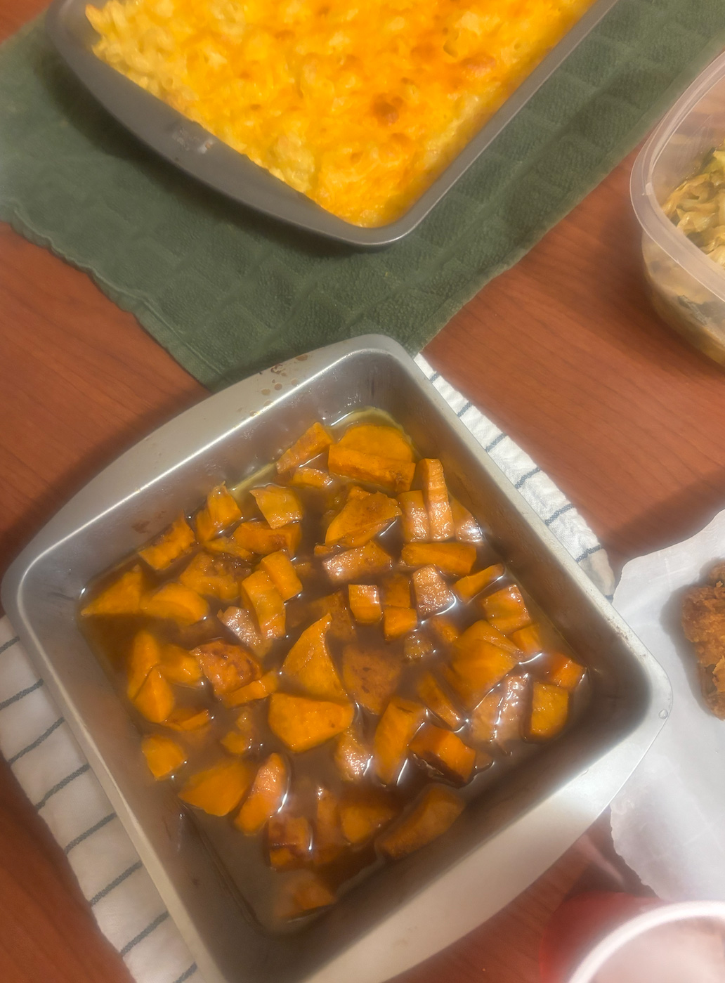 Soup with carrots by Makiyah Smith ’28.