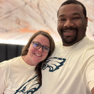 Roderick Ellis and his wife.