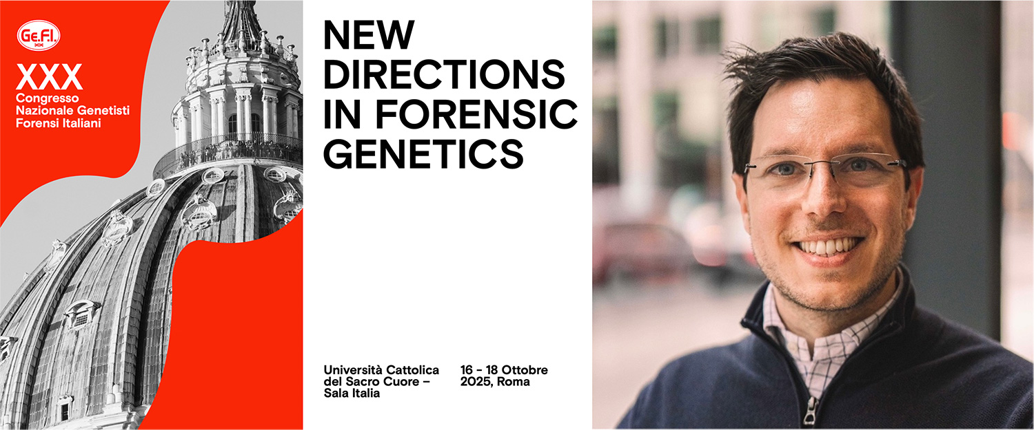 Dr. Fabio Oldoni attending the Italian Speaking Working Group Conference from the International Society for Forensic Genetics.