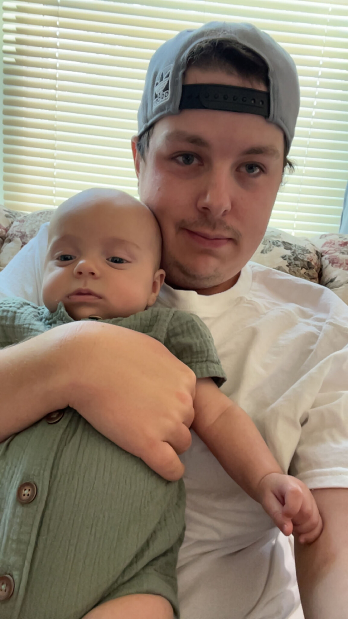 Patrick Poulson ’27 holding his