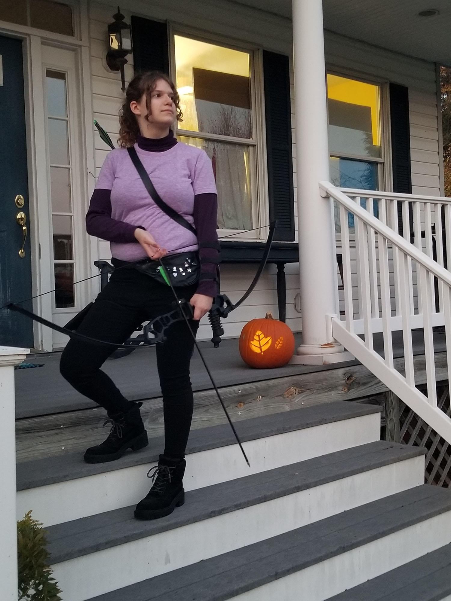 Sawyer Letaw ’29 in a costume.