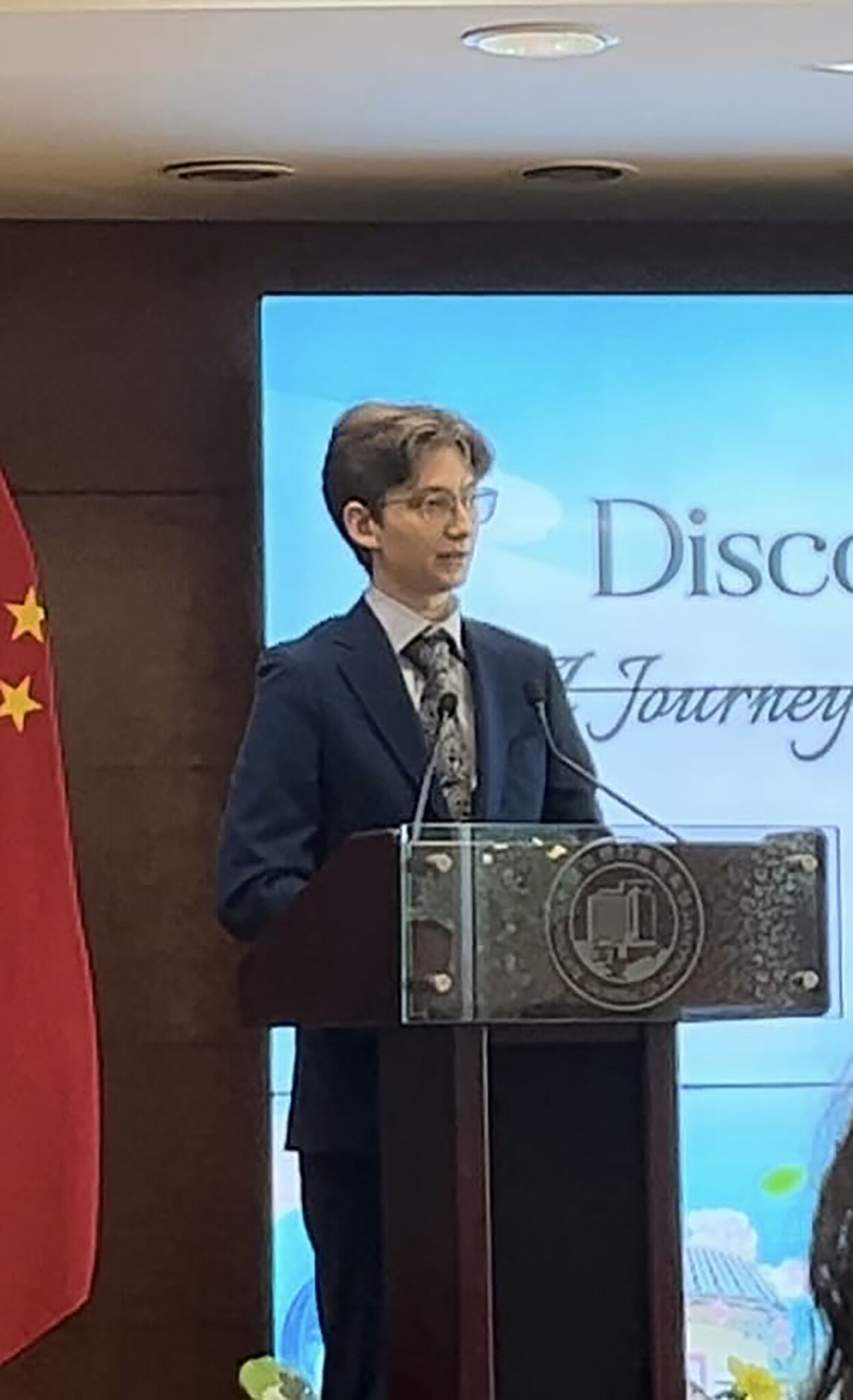 Alexander Given ’27M presenting.