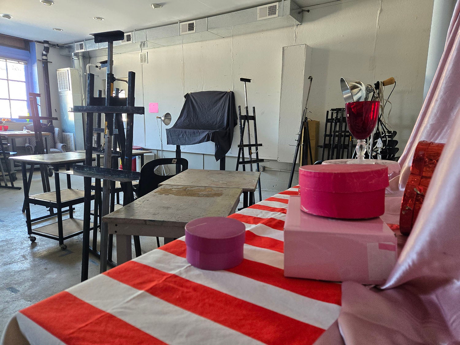 An art studio at Arcadia.