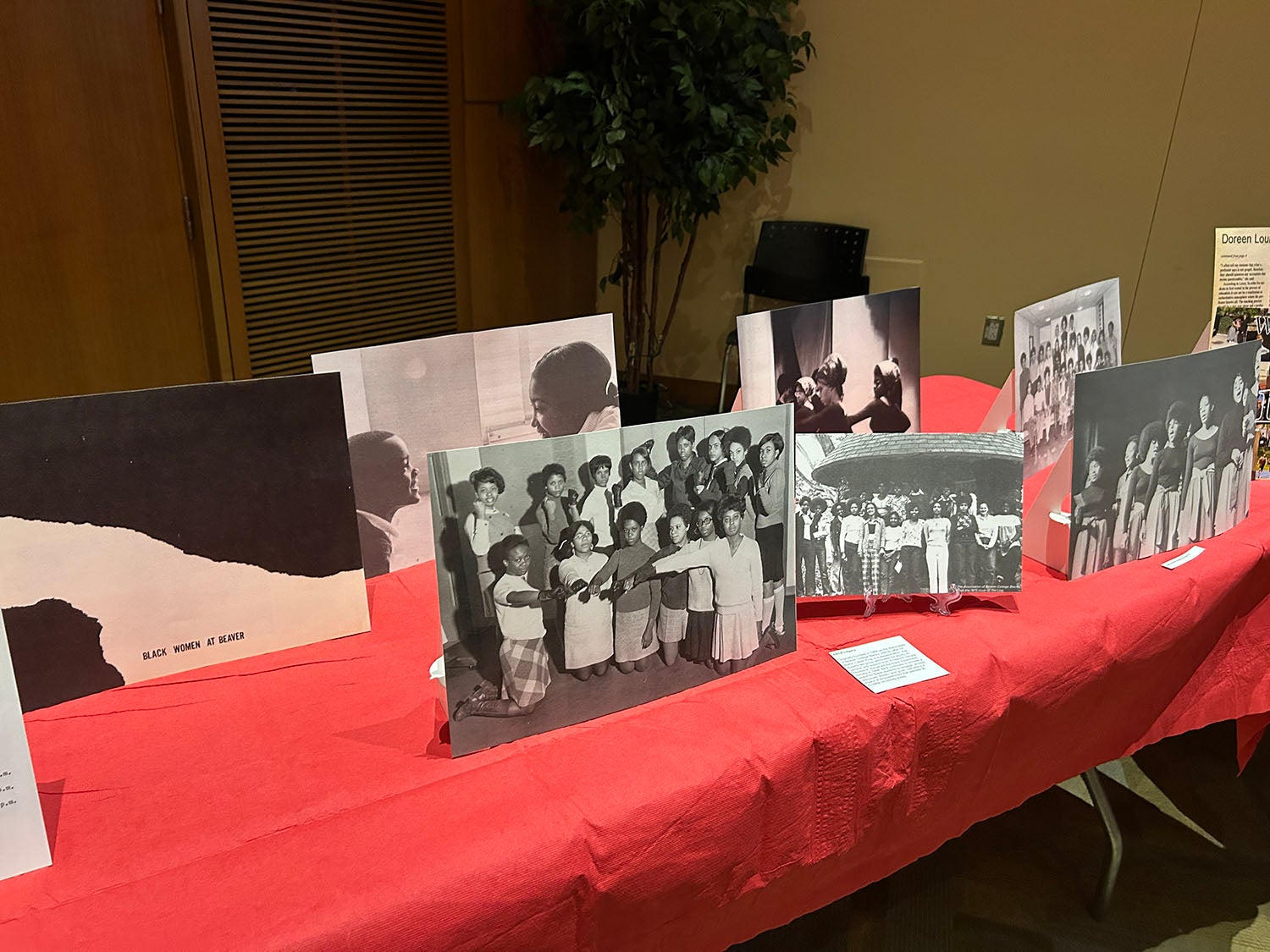 Photos from Arcadia's Black history as displayed at “UJIMA: Highlighting Arcadia’s Black History.”