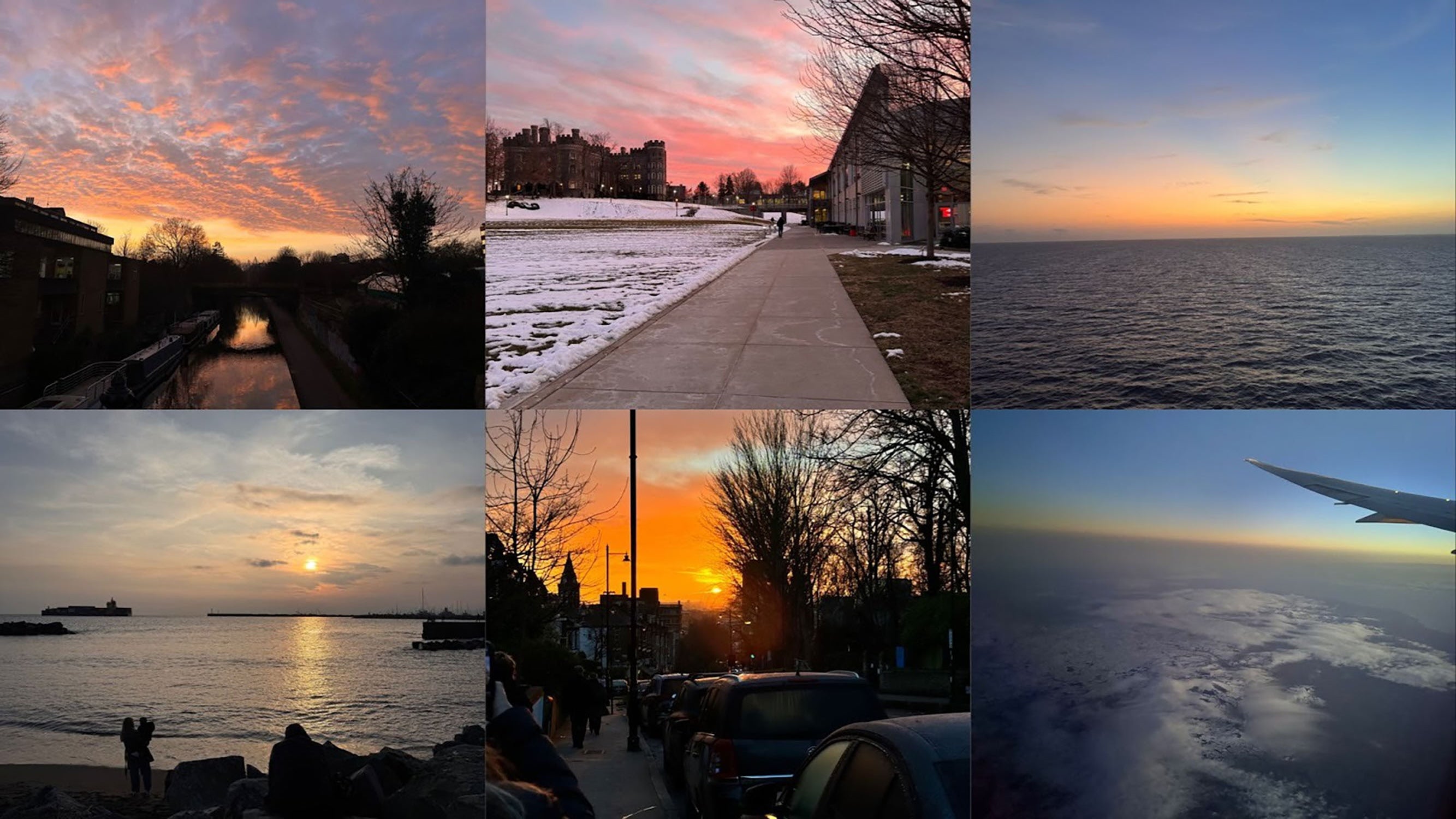 A collage of photos from Jamai Vann's time at Arcadia.