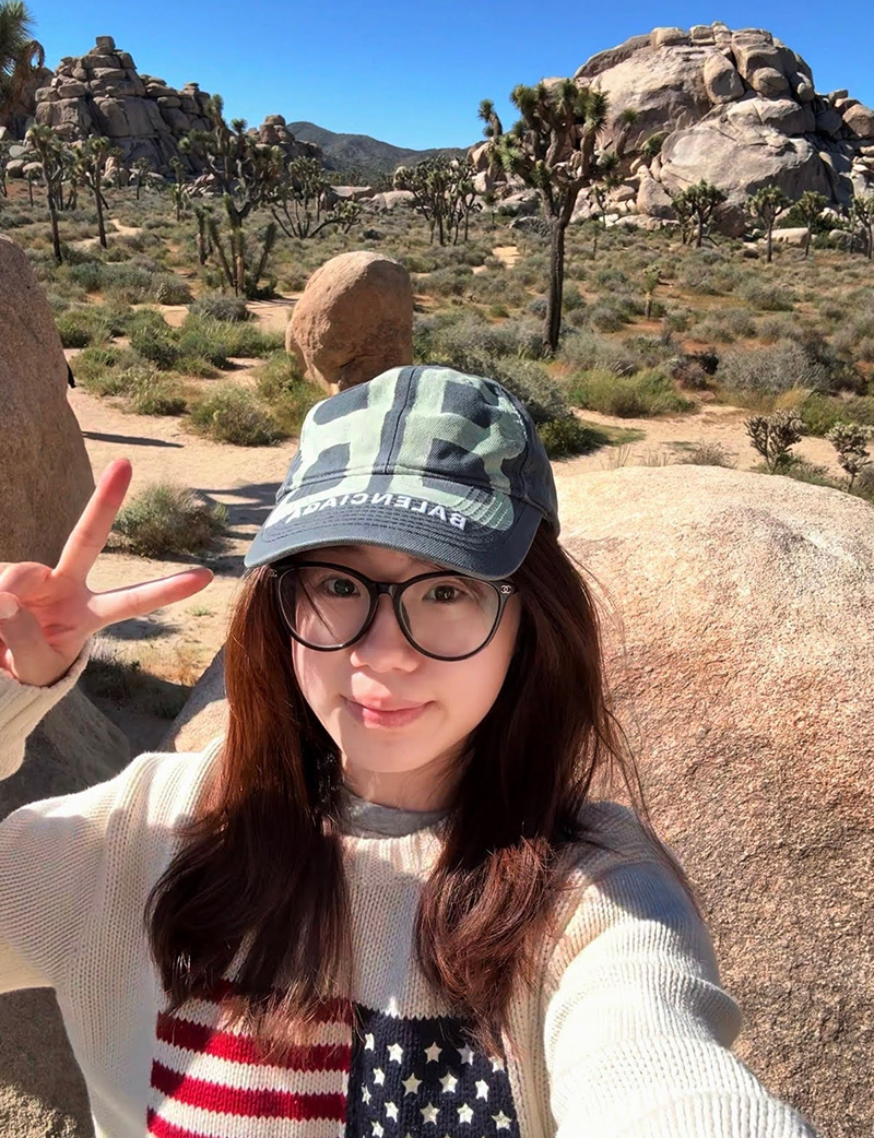 Muhan “Mira” Ding ’26, a Computer Science and Mathematics major at Arcadia University.