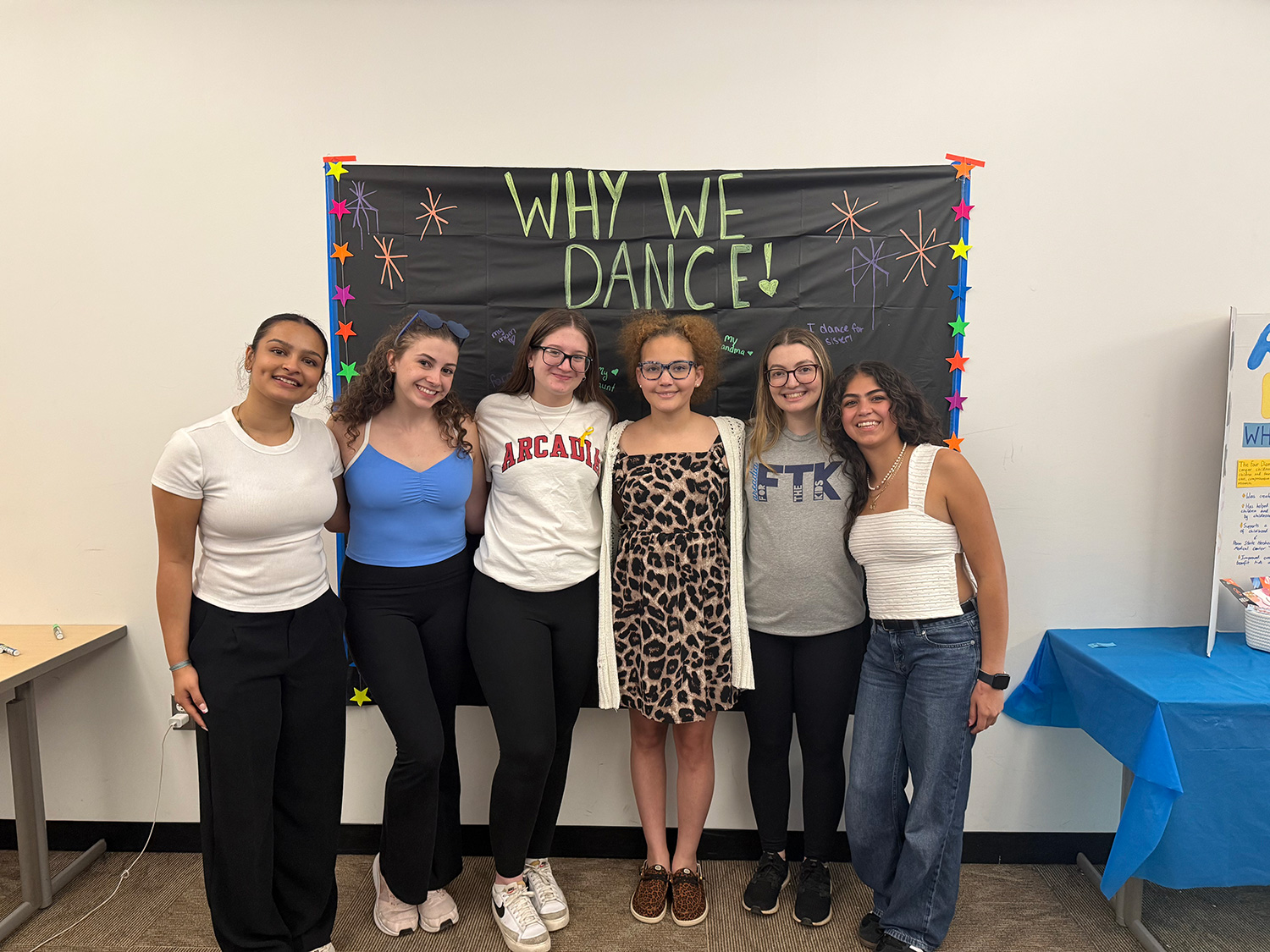 ArcadiaFTK executive board with Guest Speaker Catherine Lecompte.