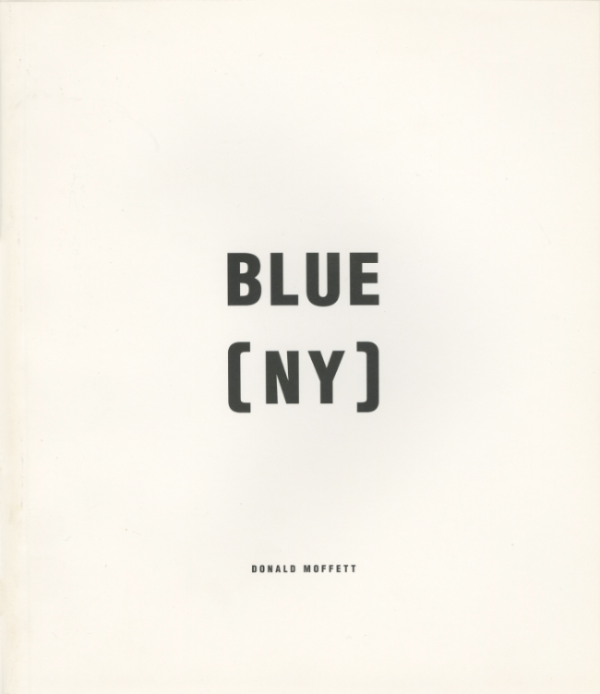 Photo of text that says," Blue (NY)"