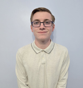 Honors Convocation 2025 award recipient Zachary Horner smiles in his headshot.
