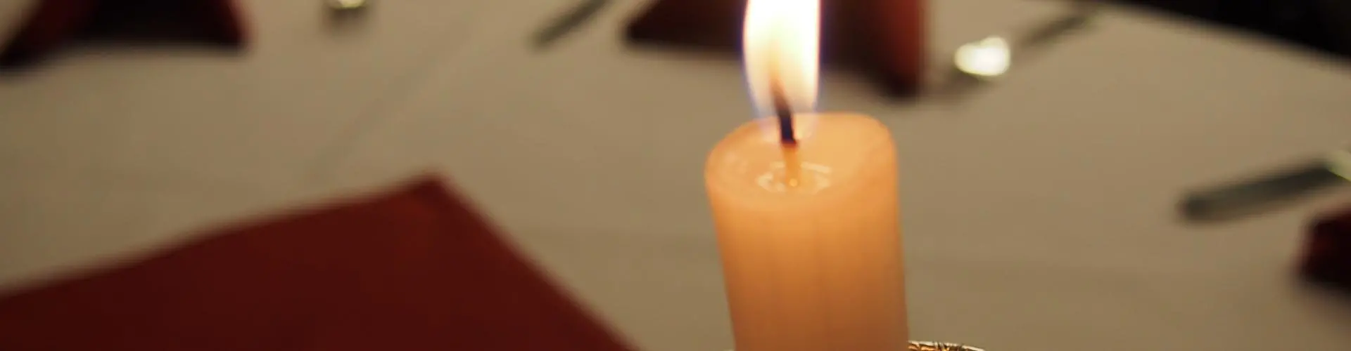 An image of a candle