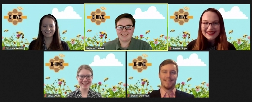 5 members of the B-Hive group