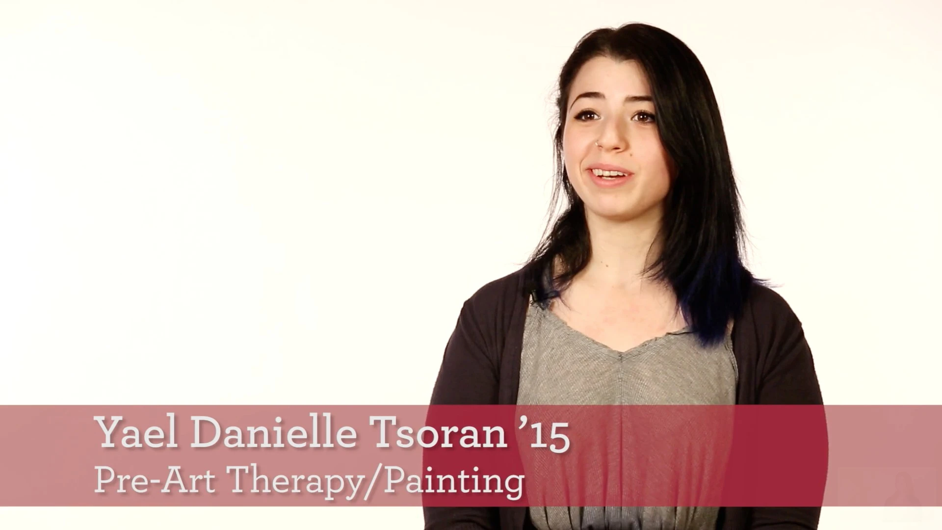 Yael Danielle Tsoran, pre-art therapy and painting student