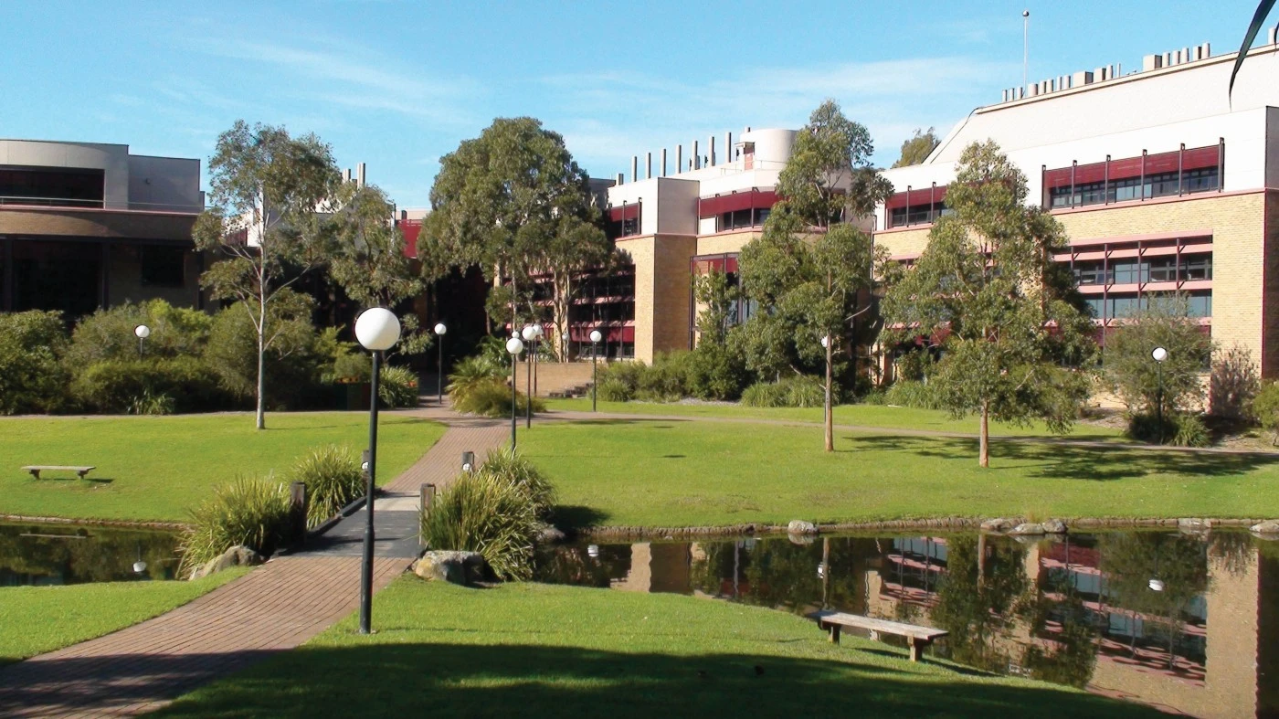 University of Wollongong's science building from the outside