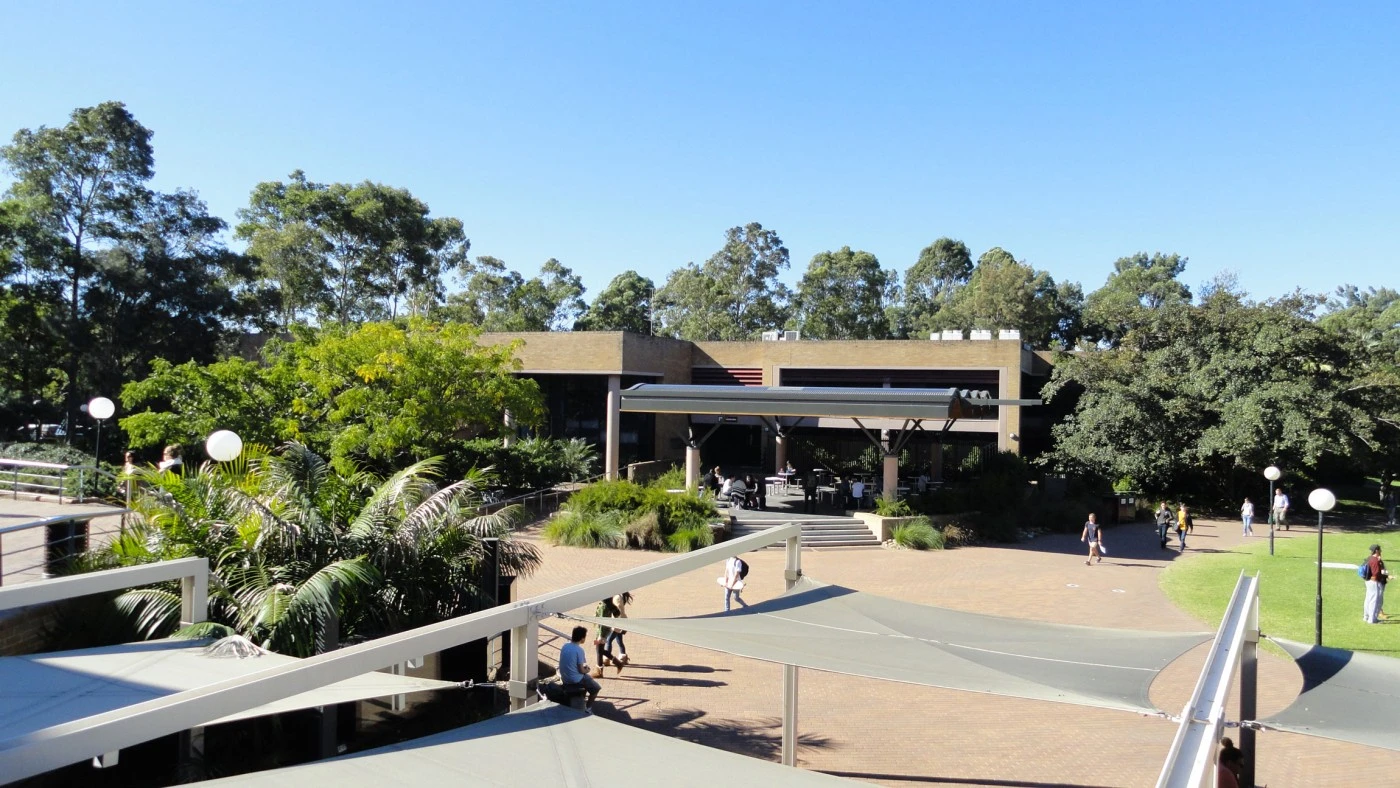 Housing court in Wollongong campus in Australia.