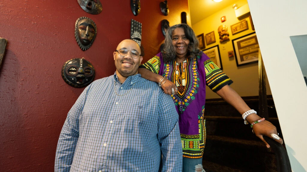 CASAA Founding Executive Director Dr. Doreen Loury. Dr. Christopher Allen Varlack smiling at the camera.