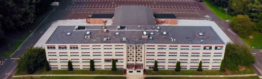 Aerial view of the Archdiocese of Philadelphia