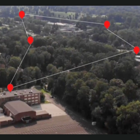 Royal Ave Campus dots connecting