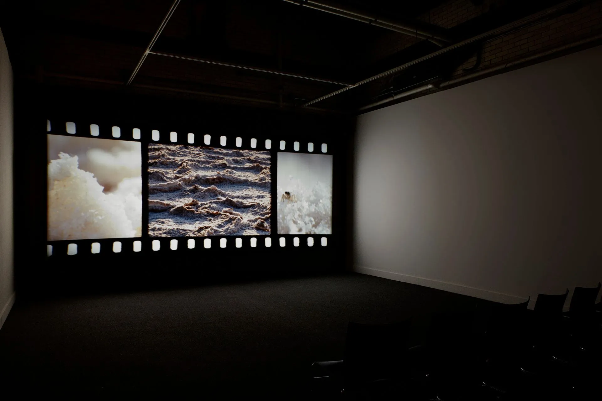 Installation view, "JG: A Film Project by Tacita Dean", Arcadia University Art Gallery, photo: Greenhouse Media