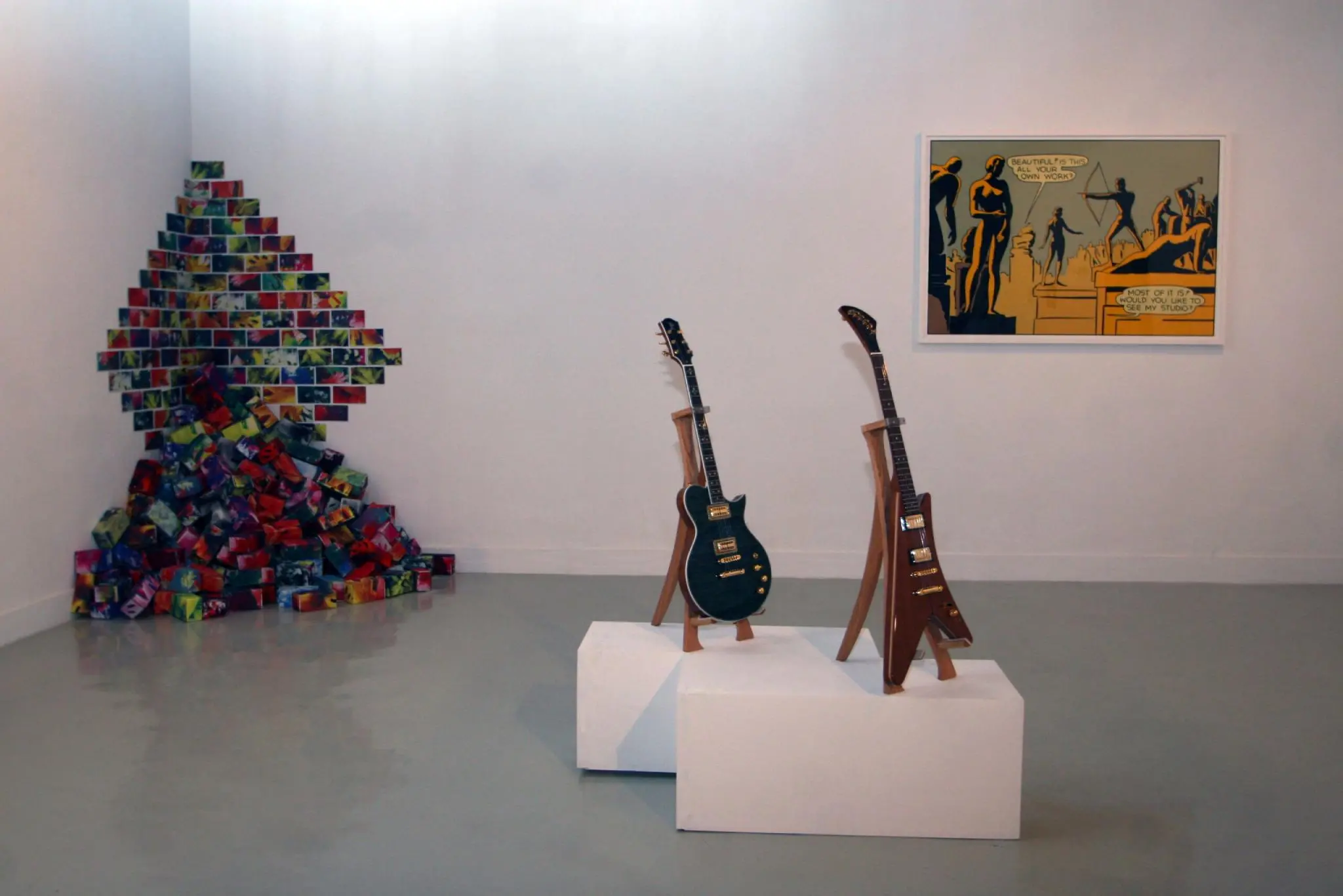 Installation view from the 2014 Faculty Exhibition.