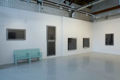Installation view, "Keith Haring: Subway Drawings," 2011, Spruance Gallery, photo: Greenhouse Media