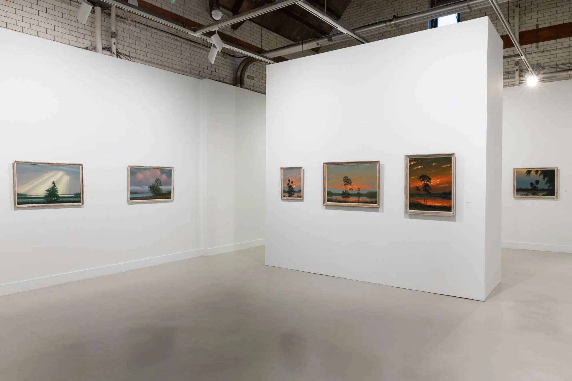 Installation view of Highwaymen: Fast Painting the American Dream, Spruance Gallery