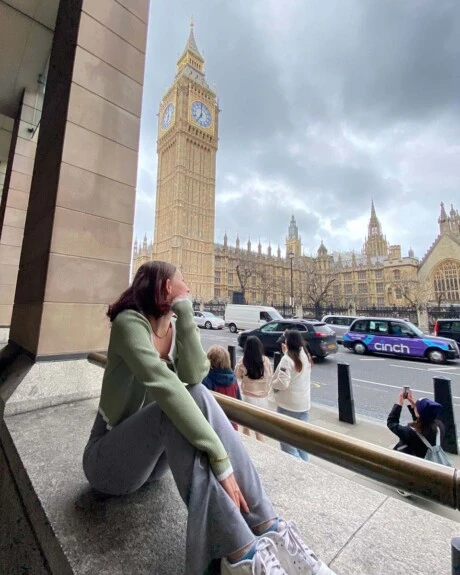 Arcadia Student Gianna Padilla First Year Study Abroad Experience in London