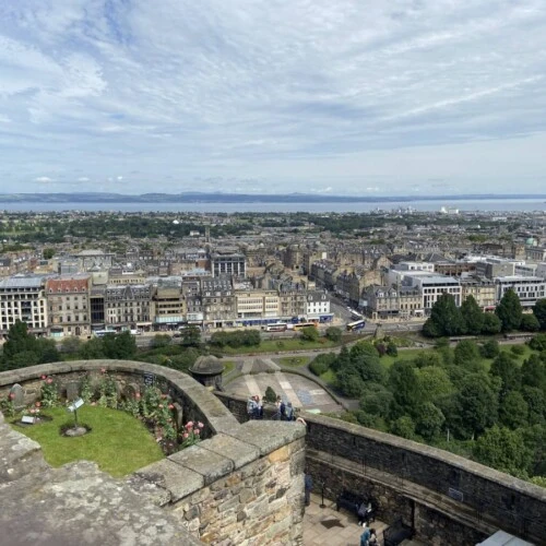 A photo of Edinburgh, Scotland from Dominique's trip.