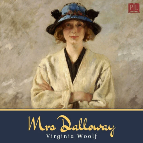A cover of Mrs. Dalloway by Virginia Woolf.
