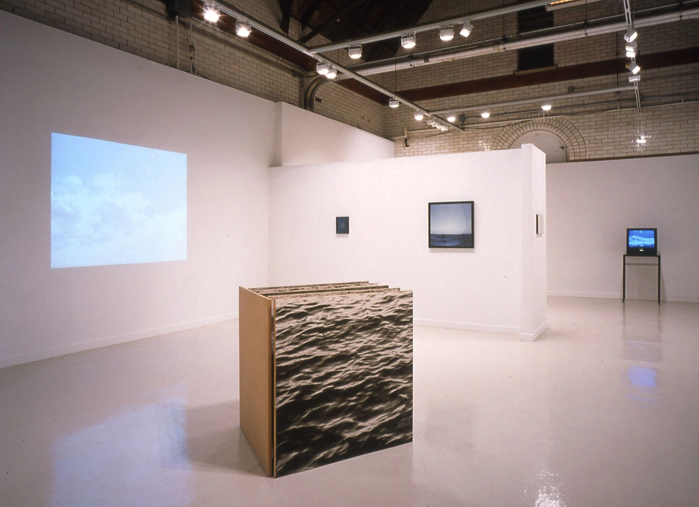 Installation view, "The Sea & The Sky," Arcadia University Art Gallery