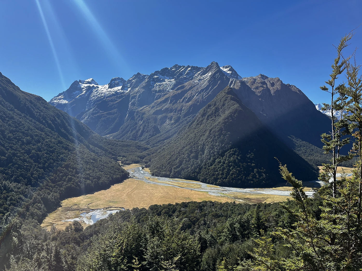 A mountain from one of Amellia's adventures.