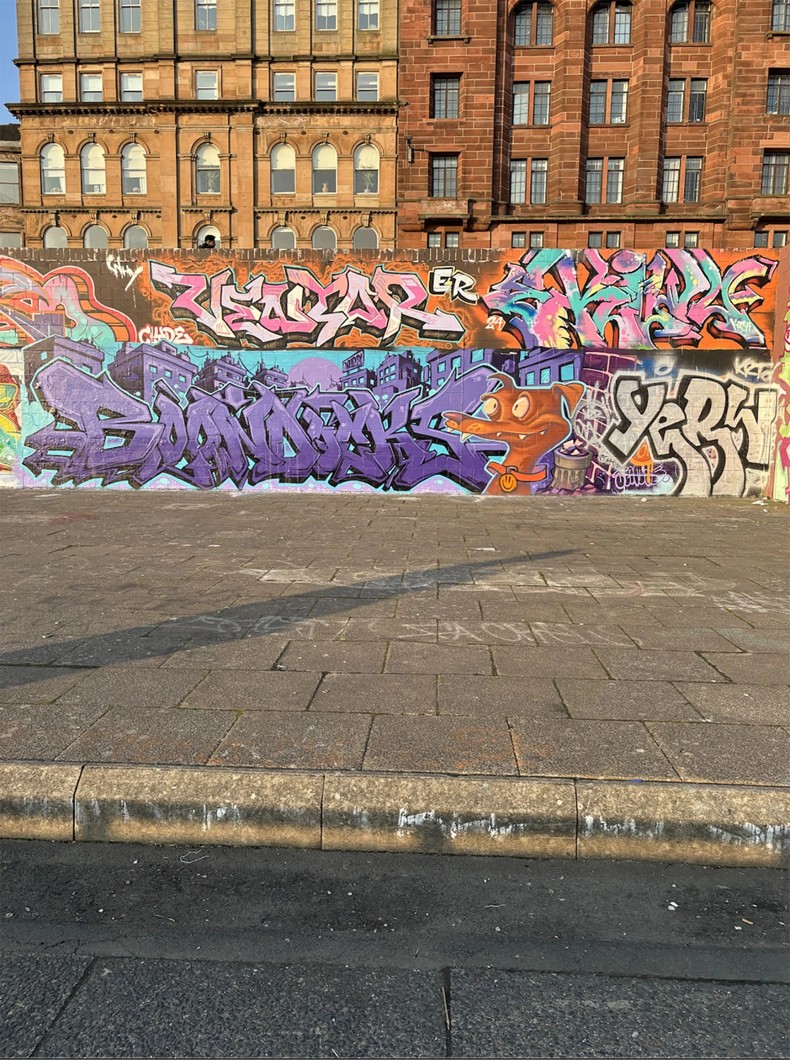 Graffiti in Scotland.