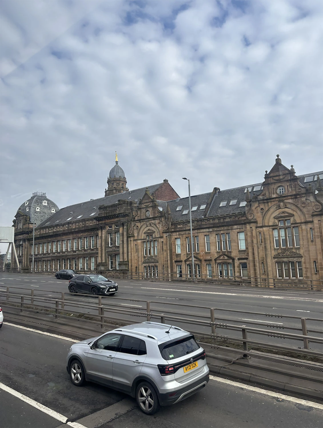 A large, fancy building in Scotland.