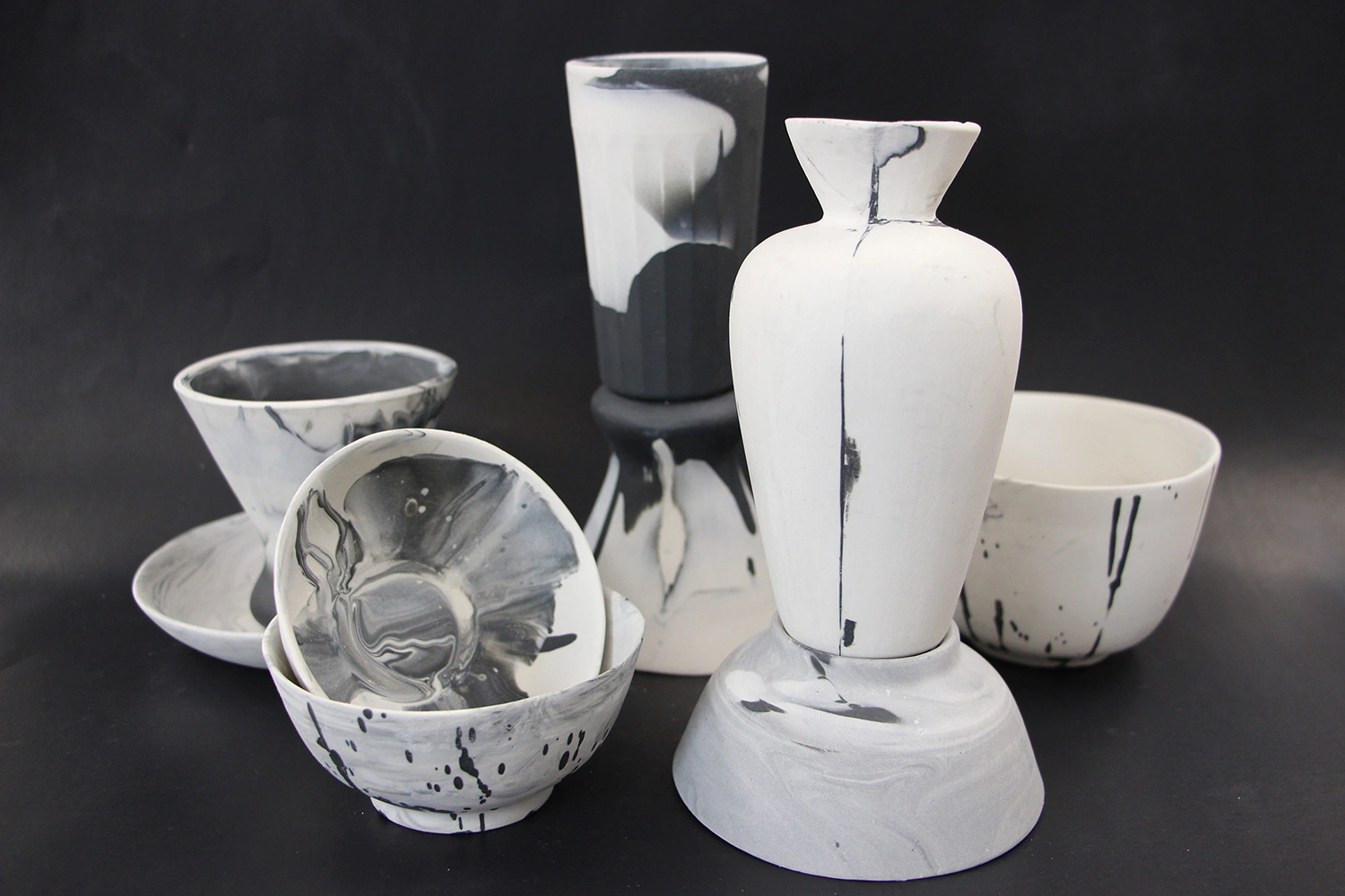 Ceramic bowls and jars from Byars' thesis.